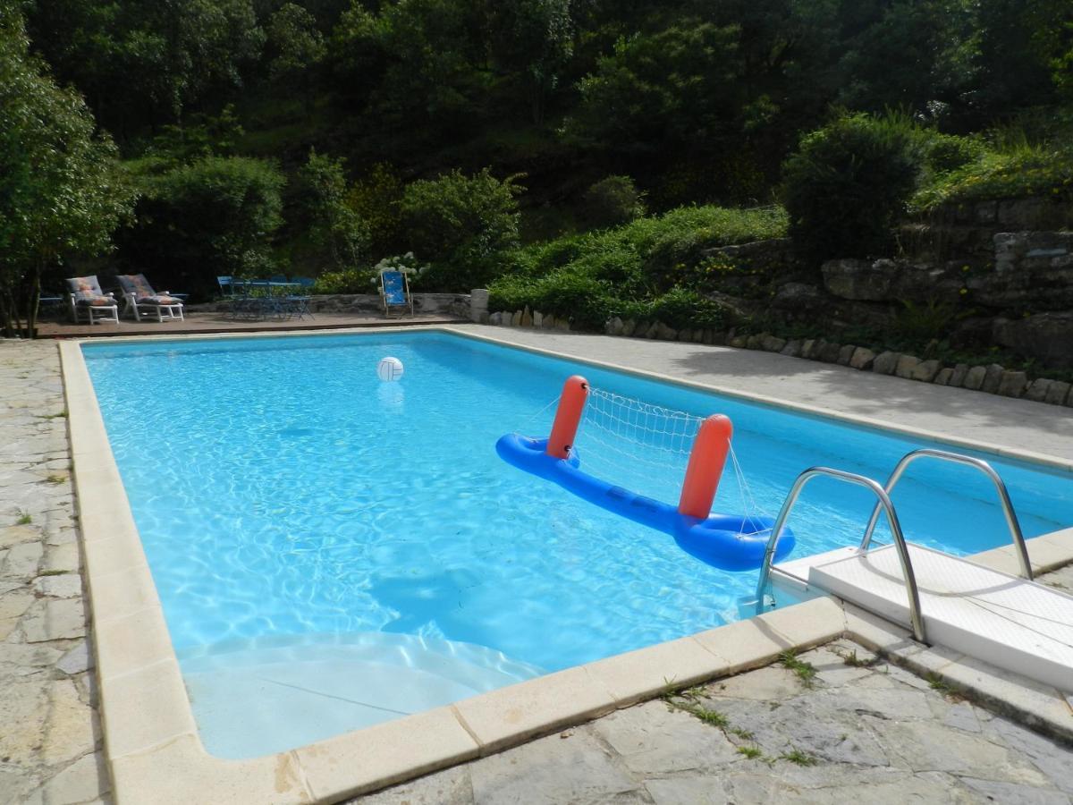 Chambre Cevennes: Piscine, Lamas, Riviere Cros  Kültér fotó