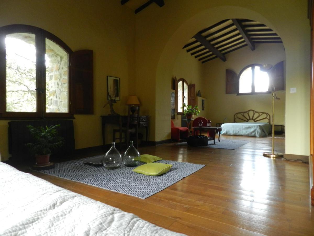 Chambre Cevennes: Piscine, Lamas, Riviere Cros  Kültér fotó
